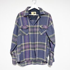 Outback Flannel Purple Plaid Jacket
